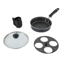 Aluminium 20cm Egg Poacher Set -Kitchen Warehouse 1000033482 alt05