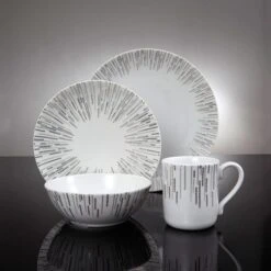 Dunelm Glamour 16 Piece Dinner Set 11 Dunelm Glamour 16 Piece Dinner Set -Kitchen Warehouse 1000065119 alt04