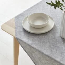Dunelm Grey Wipe Clean Tablecloth -Kitchen Warehouse 1000163519 alt03