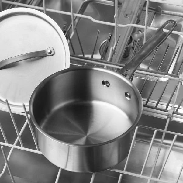 Dunelm Brushed 3 Piece Pan Set 6 Dunelm Brushed 3 Piece Pan Set - Image 4