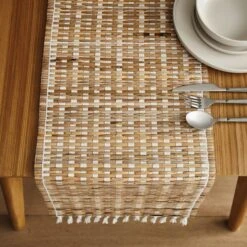 The Edited Life Banana Leaf Table Runner 10 The Edited Life Banana Leaf Table Runner -Kitchen Warehouse 1000182762 alt03