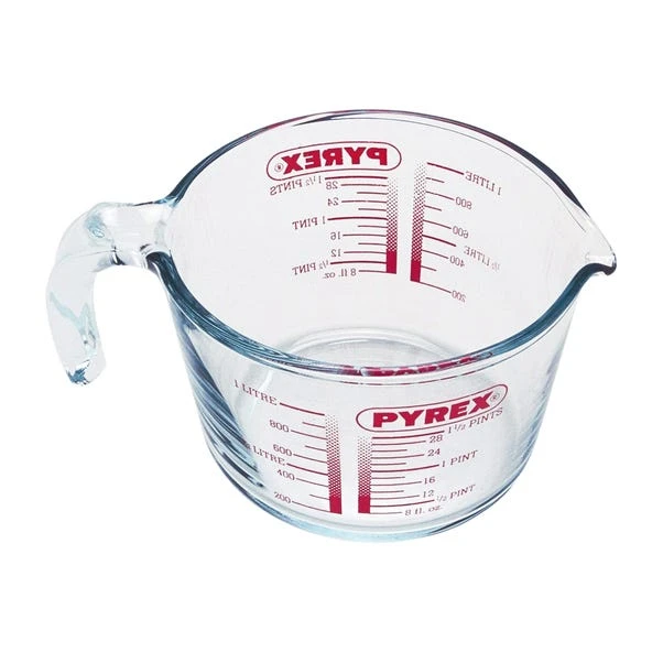 Pyrex 1 Litre Measuring Jug 3 Pyrex 1 Litre Measuring Jug