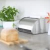 Brabantia Roll Top Matt Steel Bread Bin -Kitchen Warehouse 20468507
