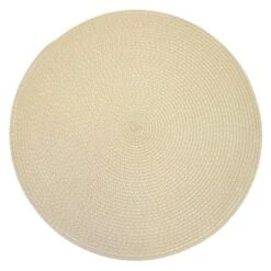 Dunelm Set Of 4 Round Woven Placemats