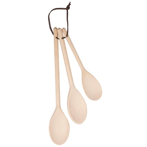 T&G Woodware T&G Essentials Set Of Three Beech Spoons 3 T&G Woodware T&G Essentials Set Of Three Beech Spoons