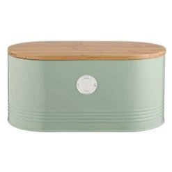 Typhoon Living Sage Green Bread Bin
