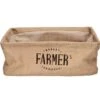 Dunelm Country Fayre Hessian Large Basket -Kitchen Warehouse 30625430