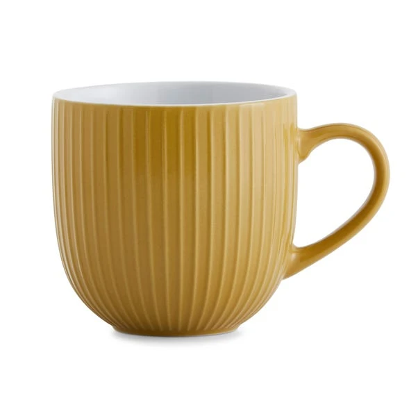 Dunelm Soft Ochre Lyon Mug 3 Dunelm Soft Ochre Lyon Mug