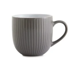 Dunelm Charcoal Lyon Mug