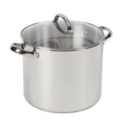 Dunelm Essentials 11 Litre Stainless Steel Stock Pot