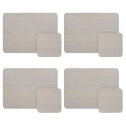 Dunelm Set Of 4 Naturals Placemats & Coasters