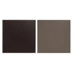 Dunelm Set Of 4 Dual Colour Faux Leather Placemats