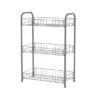 Dunelm Grey 3 Tier Slimline Trolley 2 Dunelm Grey 3 Tier Slimline Trolley -Kitchen Warehouse 30688759