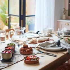 The Edited Life Set Of 4 Cartmel Natural Linen Napkins -Kitchen Warehouse 30689456 alt07