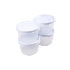 Dunelm Pack Of 4 300ml Storage Pots