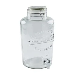 Dunelm 8.5L Glass Drinks Dispenser