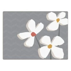 Set Of 4 Elements Lena Cork Back Placemats