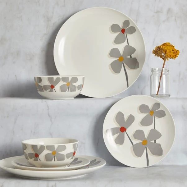 Dunelm Lena 12 Piece Dinner Set 3 Dunelm Lena 12 Piece Dinner Set