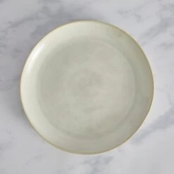Dunelm Amalfi White Stoneware Dinner Plate