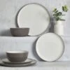 Dunelm Arvo Grey 12 Piece Dinner Set 1 Dunelm Arvo Grey 12 Piece Dinner Set -Kitchen Warehouse 30718053