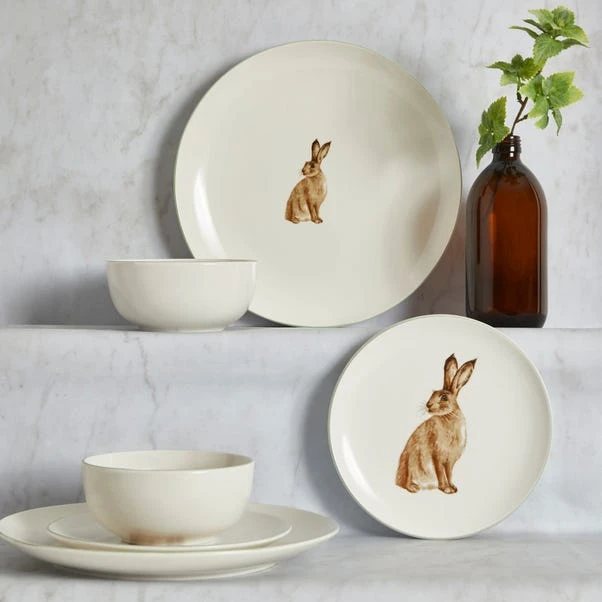 Homestead Hare 12 Piece Dinner Set 3 Homestead Hare 12 Piece Dinner Set