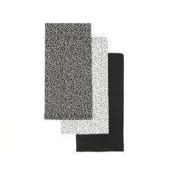 Dunelm Set Of 3 Dottie Tea Towels