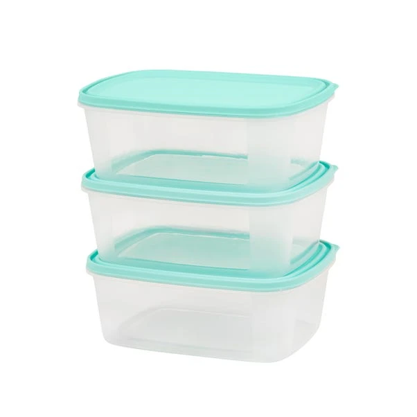 Dunelm Set Of 3 2L Food Storage Boxes 3 Dunelm Set Of 3 2L Food Storage Boxes