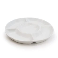 Dunelm White Divided Serving Dish