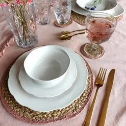 Dunelm Scalloped Edge 12 Piece Dinner Set -Kitchen Warehouse 30749157 alt02