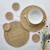 The Edited Life Set Of 2 Grass Braid Placemats -Kitchen Warehouse 30755182
