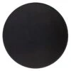 Dunelm Set Of 4 Black & Grey Faux Leather Reversible Round Placemats -Kitchen Warehouse 30756134