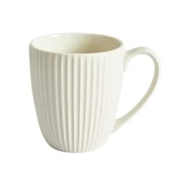Dunelm Linear Embossed Mug -Kitchen Warehouse 30762589 alt01