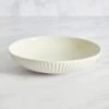 Dunelm Linear Embossed Porcelain Pasta Bowl -Kitchen Warehouse 30762590