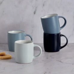 Dunelm Set Of 4 Blues Mug -Kitchen Warehouse 30767593 alt01