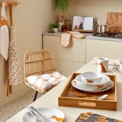 Dunelm Fergus Fox 12 Piece Dinner Set -Kitchen Warehouse 30767596 alt09