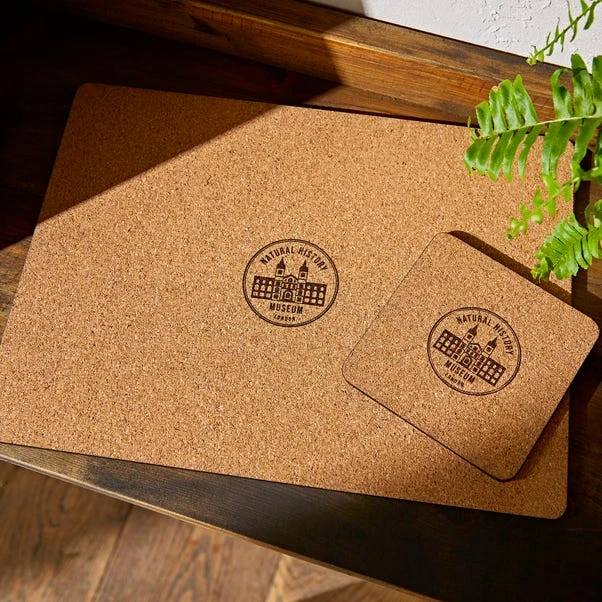 Natural History Museum Marsh Botanical Set Of 4 Coasters And Placemats 5 Natural History Museum Marsh Botanical Set Of 4 Coasters And Placemats - Image 3