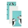 Dunelm Set Of 3 Puffin Tea Towels 1 Dunelm Set Of 3 Puffin Tea Towels -Kitchen Warehouse 30769785