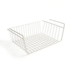Dunelm White Wire Under-Shelf Storage Basket -Kitchen Warehouse 30795872 alt02