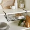 Dunelm Matte Black Under-Shelf Storage Basket 1 Dunelm Matte Black Under-Shelf Storage Basket -Kitchen Warehouse 30795873