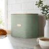 Dunelm Metal Bread Bin With Badge Sage 1 Dunelm Metal Bread Bin With Badge Sage -Kitchen Warehouse 30796314
