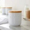Dunelm Ceramic Coffee Canister White 1 Dunelm Ceramic Coffee Canister White -Kitchen Warehouse 30796451