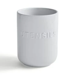 Dunelm Ceramic Utensil Holder White 7 Dunelm Ceramic Utensil Holder White -Kitchen Warehouse 30796453 alt02