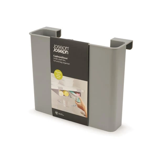 Joseph Joseph CupboardStore Film, Foil & Bag Organiser Grey 5 Joseph Joseph CupboardStore Film, Foil & Bag Organiser Grey - Image 3