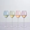 Dunelm Set Of 4 Pastel Wine Glasses -Kitchen Warehouse 30797564 alt01