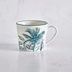Dunelm Luxe Palm Mug