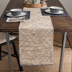 Dunelm Aztec Jute Table Runner -Kitchen Warehouse 30800357 alt02