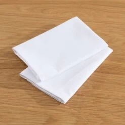 Dunelm Set Of 4 White Napkins