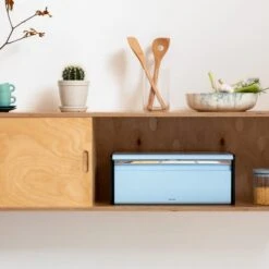 Brabantia Dreamy Blue Fall Front Bread Bin