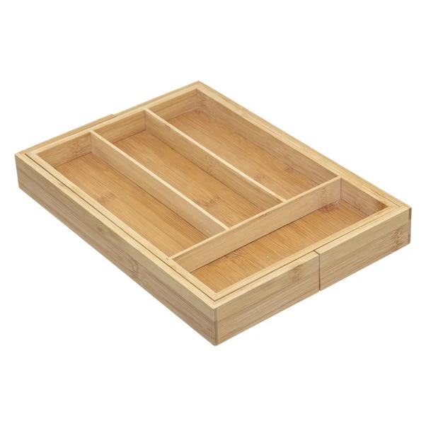 Bamboo Expandable Cutlery Drawer Organiser 4 Bamboo Expandable Cutlery Drawer Organiser - Image 2